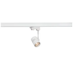 Projecteur triphasé BIMA 1 GU10 adaptateur triphasé inclus GU10, blanche