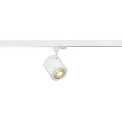3-HV-phase-track LED Spot ENOLA C, rotatable, swivelling, 12W 3000K 900lm, 55°, white