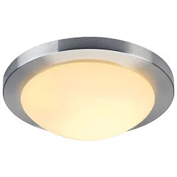 Applique et plafonnier MELAN E27, aluminium brossé