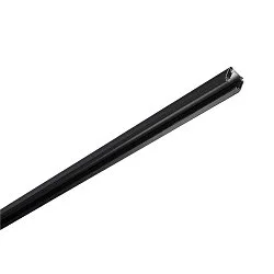 Rail triphasé pour montage en surface S-TRACK ON/OFF 1M commutable, noir