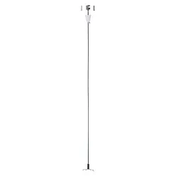 S-TRACK - 100CM rigide, mécanique, version pour montage en surface, universal, blanche