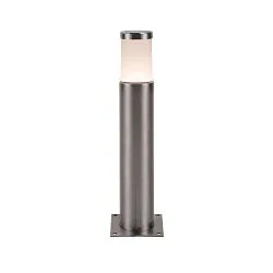 Lampadaire d'extérieur TRUST E27 IP55, acier inoxydable