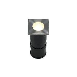 Eclairage d'extérieur encastré POWER TRAIL-LITE LED IP67, acier inoxydable, noir 