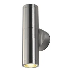 Luminaire mural d'extérieur ASTINA OUT GU10 IP44, aluminium brossé