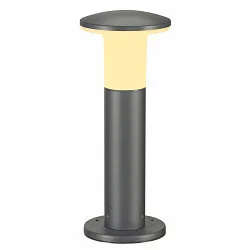 Lampadaire d’extérieur ALPA MUSHROOM E27 IP55, gris, opale