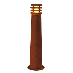 Lampadaire d’extérieur RUSTY® ROUND 70 grand, rond E27 IP55, rouille gradable