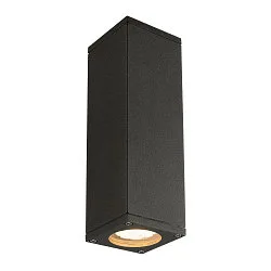 Luminaire mural d’extérieur THEO UP/DOWN QPAR51 angulaire, direct / indirect GU10 IP44, anthrazit gradable