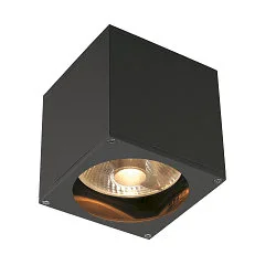 Luminaire mural d'extérieur BIG THEO WALL OUT angulaire GU10 IP44, anthrazit