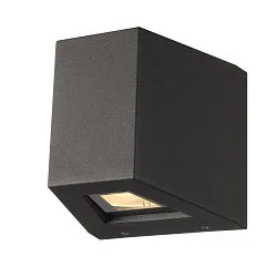 LED Outdoor luminaire OUT BEAM LED Wall luminaire, double beam, 3000K, IP44, anthracite