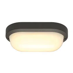 Luminaire mural d'extérieur TERANG 2 ovale IP44, anthrazit