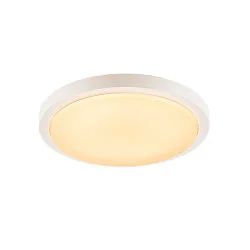 Plafonnier extérieur AINOS ROUND SENSOR rond IP44, blanche 
