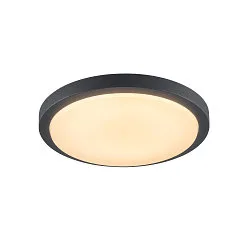 Plafonnier extérieur AINOS ROUND SENSOR rond IP44, anthrazit 