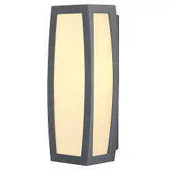 Luminaire mural d'extérieur MERIDIAN BOX avec capteur E27 IP54, anthrazit