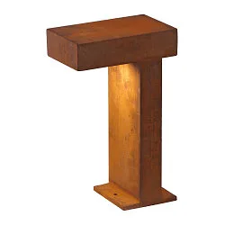 Lampadaire d’extérieur RUSTY® PATHLIGHT GX53 IP44, rouille gradable