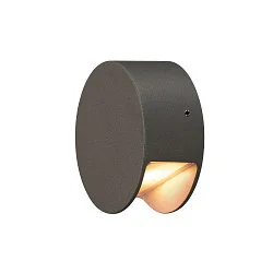 Luminaire mural d’extérieur PEMA LED rond IP44, anthrazit