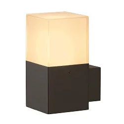 Luminaire mural d’extérieur GRAFIT angulaire E27 IP44, anthrazit gradable