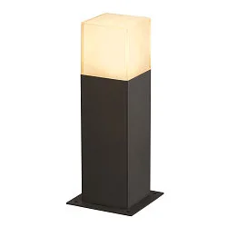 Lampadaire d’extérieur GRAFIT 30 POLE angulaire, avec diffuseur E27 IP44, anthrazit gradable