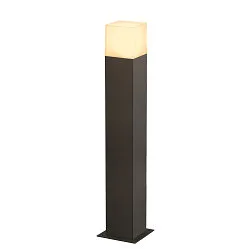 Lampadaire d’extérieur GRAFIT 60 POLE angulaire, avec diffuseur E27 IP44, anthrazit gradable