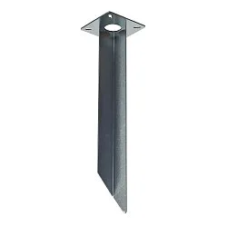 Piquet de terre pour RUSTY SLOT, LOGS, GRAFIT Gris argent
