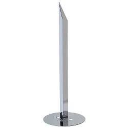 Pointe de terre, aluminium