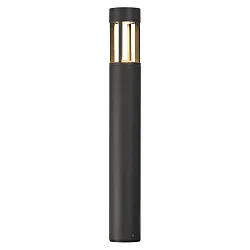Lampadaire d’extérieur SLOTS 65 cylindrique, direct / indirect, commutable IP44, anthrazit 