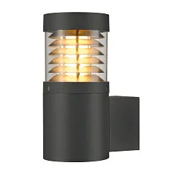 Luminaire mural d’extérieur F-POL WALL cylindrique E27 IP54, anthrazit gradable