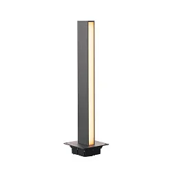 H-POL, Path Light, 1 flame, LED, 3000K, anthracite, height 66 cm