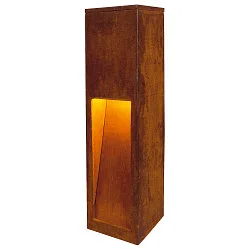 Lampadaire d’extérieur RUSTY SLOT 50 IP55, rouille 