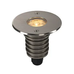 Projecteur encastré DASAR® 920 HV plat, rigide, accessible, commutable IP65 / IP67, acier inoxydable brossé 