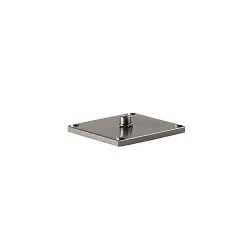 Plaque de montage DASAR PROJECTOR LED acier inoxydable