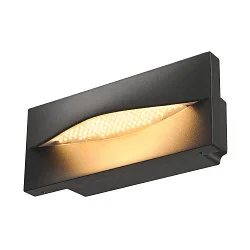 Luminaire d'encastrement mural  ADI LED Bas, sans cadre IP55, anthrazit 