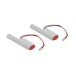 Accumulateur P-LIGHT AREAL LED lot de 2, rouge, noir , blanche