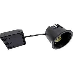 Lumière encastrée QUICK INSTALL G2 GU10 IP44, noir 