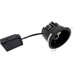 Lumière encastrée UNI INSTALL G2 GU10 IP44, noir 