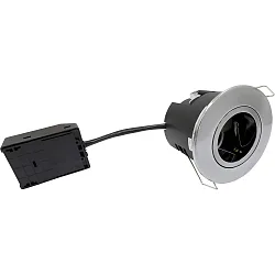 Lumière encastrée UNI INSTALL G2 rond GU10 IP44, aluminium 