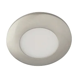 recessed spotlight ALINA G2 IP20, brushed aluminium dimmable