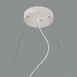 Suspension pendulaire LISBOA 80 - ON-OFF / TRIAC - 250CM 3 fois, blanc mat