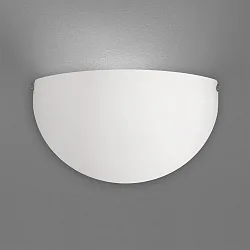 Luminaire mural DINA 16/3071 E27 IP20, opale, blanche gradable