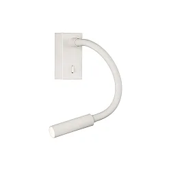 reading lamp CIO 16/3239 with switch, adjustable IP20, white