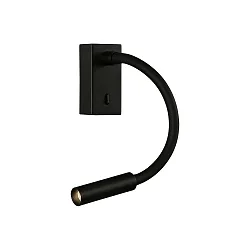 Lampe de lecture CIO 16/3239 avec interrupteur, réglable IP20, noir
