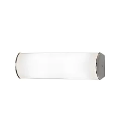 Luminaire de miroir ALDO 16/3432-35 IP44, chrome, opale