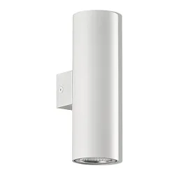Luminaire mural ZOOM 16/3764-18 haut bas GU10 IP20, opale, blanche gradable