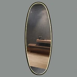 Miroir avec éclairage ONIX 16/3831 IP20, noir  
