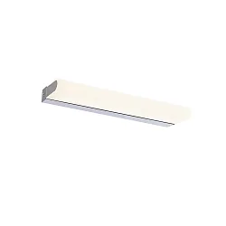 Luminaire mural TESLA 16/3834-35 IP44, chrome, opale, blanche 