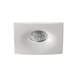 Luminaire de plafond DORO 3789/10 GU10 IP20, opale, blanche gradable