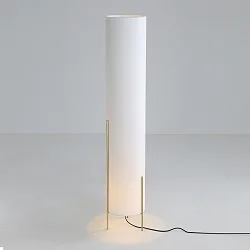 Lampadaire NAOS 130 avec interrupteur E27 IP20, or 