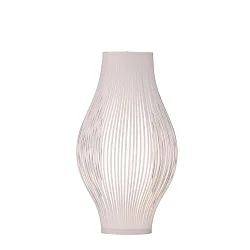 Lampe de table MIRTA 3054/50 avec interrupteur E27 IP20, opale, blanche gradable