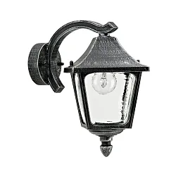 Luminaire mural d'extérieur TYPE NO 1821 Bas, angulaire E27 44, noir  gradable