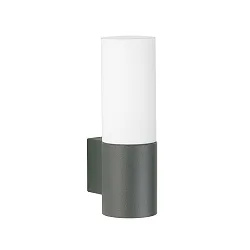 Luminaire mural d'extérieur TYPE NO 0277 cylindrique, dimmable IP54, anthrazit, mat gradable