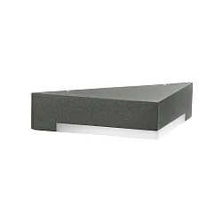 Luminaire mural d'extérieur TYPE NO 0333 angulaire, dimmable 54, anthrazit gradable
